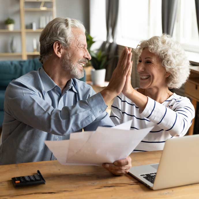 seniors successfully filed their taxes